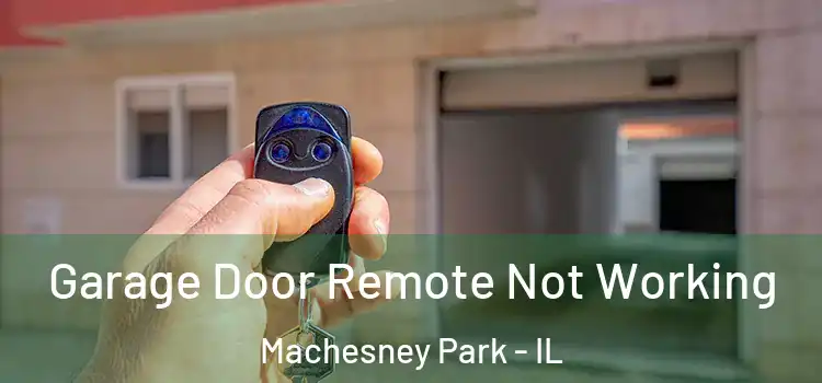  Garage Door Remote Not Working Machesney Park - IL
