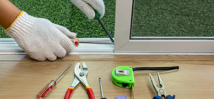 Sliding Door Track Replacement in Machesney Park, IL