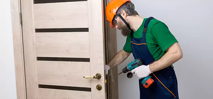 Replace Internal Door Handle with Lock Machesney Park